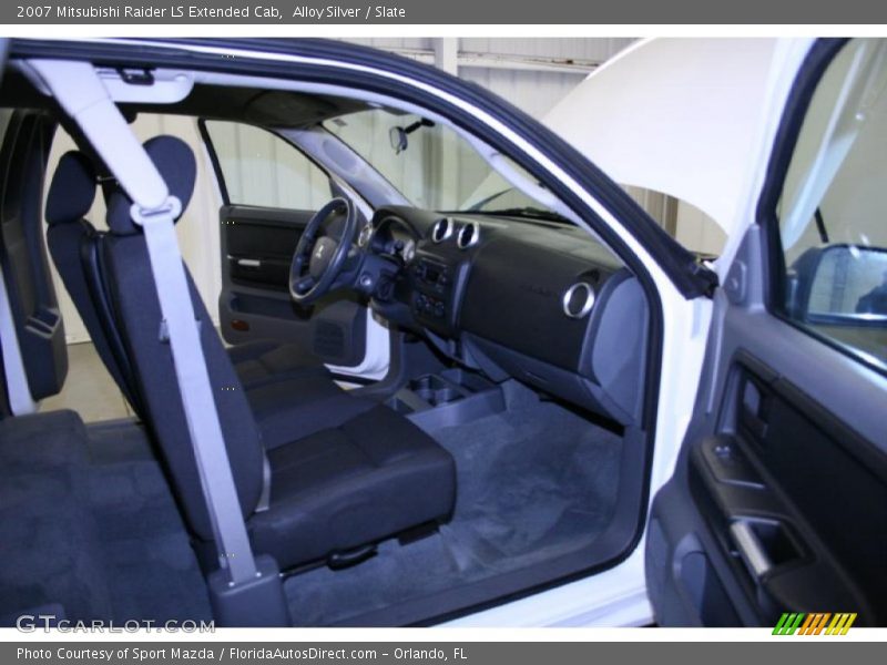 Alloy Silver / Slate 2007 Mitsubishi Raider LS Extended Cab