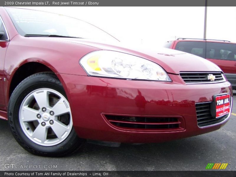 Red Jewel Tintcoat / Ebony 2009 Chevrolet Impala LT