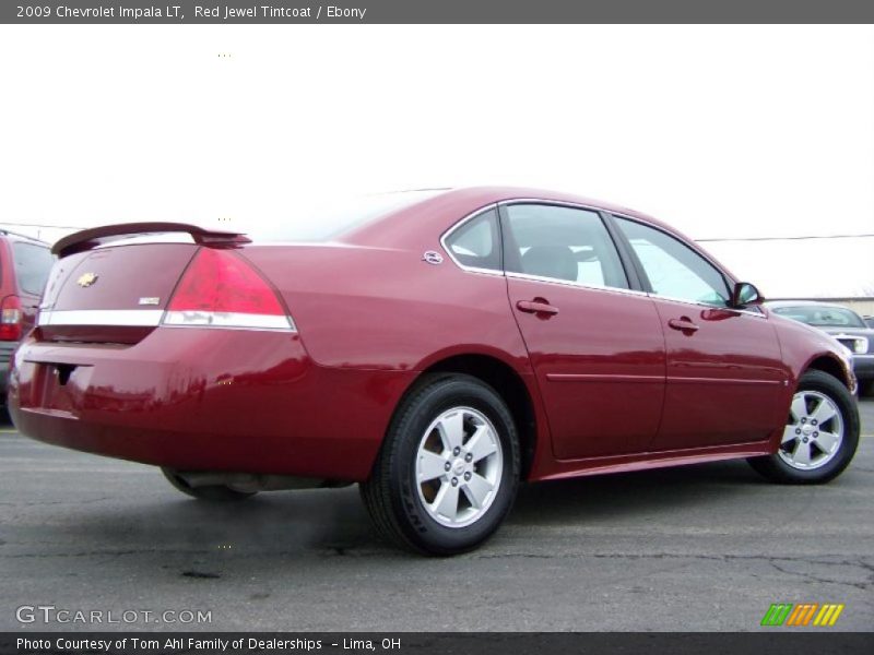 Red Jewel Tintcoat / Ebony 2009 Chevrolet Impala LT