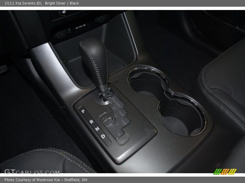 Bright Silver / Black 2011 Kia Sorento EX
