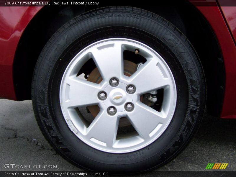 Red Jewel Tintcoat / Ebony 2009 Chevrolet Impala LT
