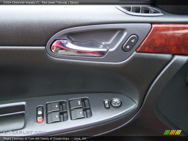 Red Jewel Tintcoat / Ebony 2009 Chevrolet Impala LT