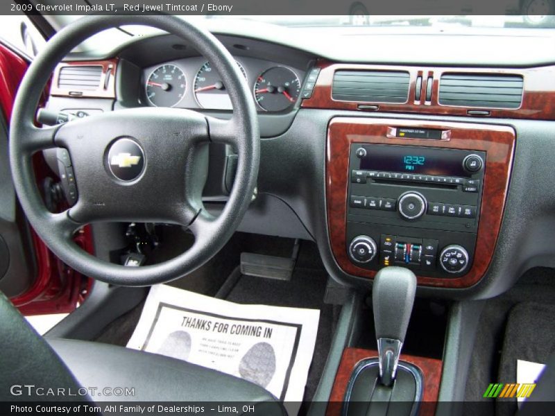 Red Jewel Tintcoat / Ebony 2009 Chevrolet Impala LT
