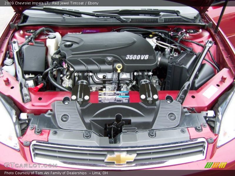 Red Jewel Tintcoat / Ebony 2009 Chevrolet Impala LT