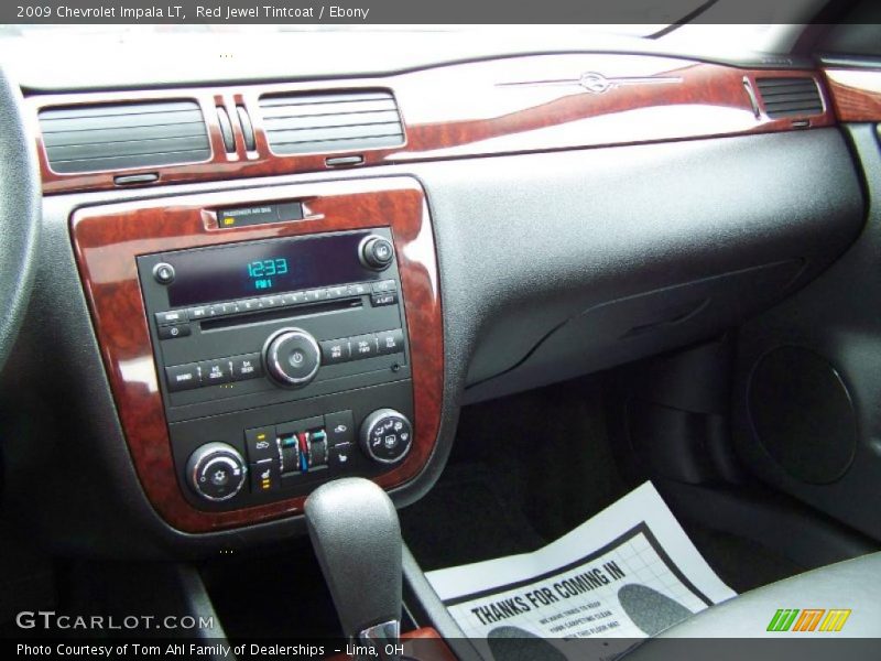 Red Jewel Tintcoat / Ebony 2009 Chevrolet Impala LT