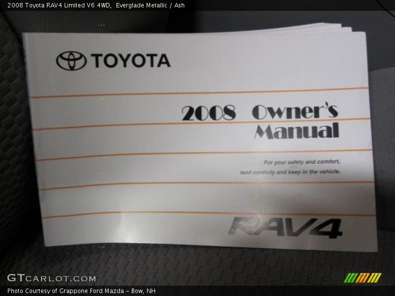 Everglade Metallic / Ash 2008 Toyota RAV4 Limited V6 4WD
