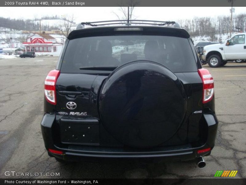 Black / Sand Beige 2009 Toyota RAV4 4WD