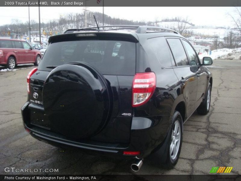 Black / Sand Beige 2009 Toyota RAV4 4WD