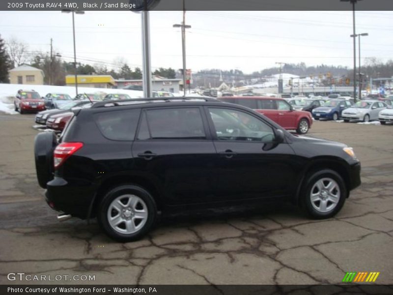 Black / Sand Beige 2009 Toyota RAV4 4WD