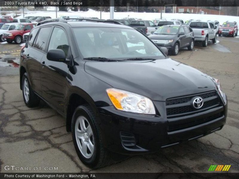 Black / Sand Beige 2009 Toyota RAV4 4WD