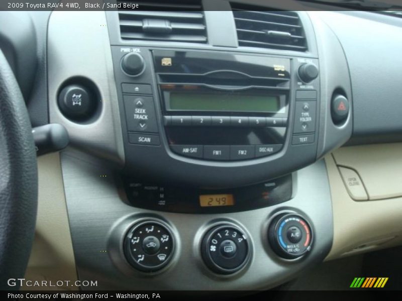 Black / Sand Beige 2009 Toyota RAV4 4WD