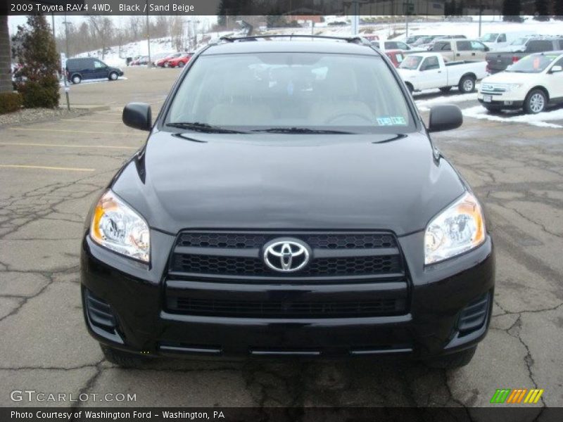 Black / Sand Beige 2009 Toyota RAV4 4WD