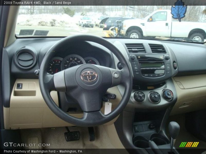 Black / Sand Beige 2009 Toyota RAV4 4WD