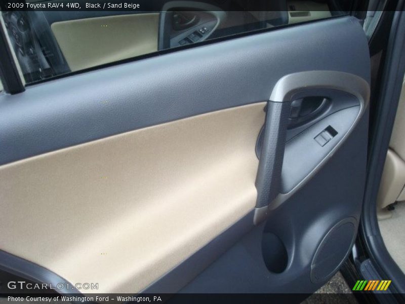 Black / Sand Beige 2009 Toyota RAV4 4WD