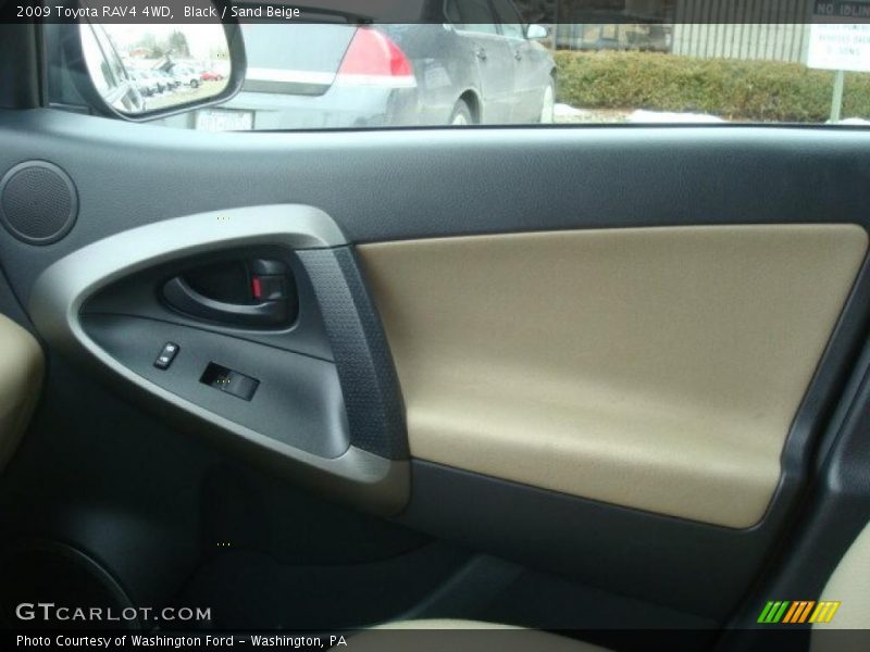 Black / Sand Beige 2009 Toyota RAV4 4WD
