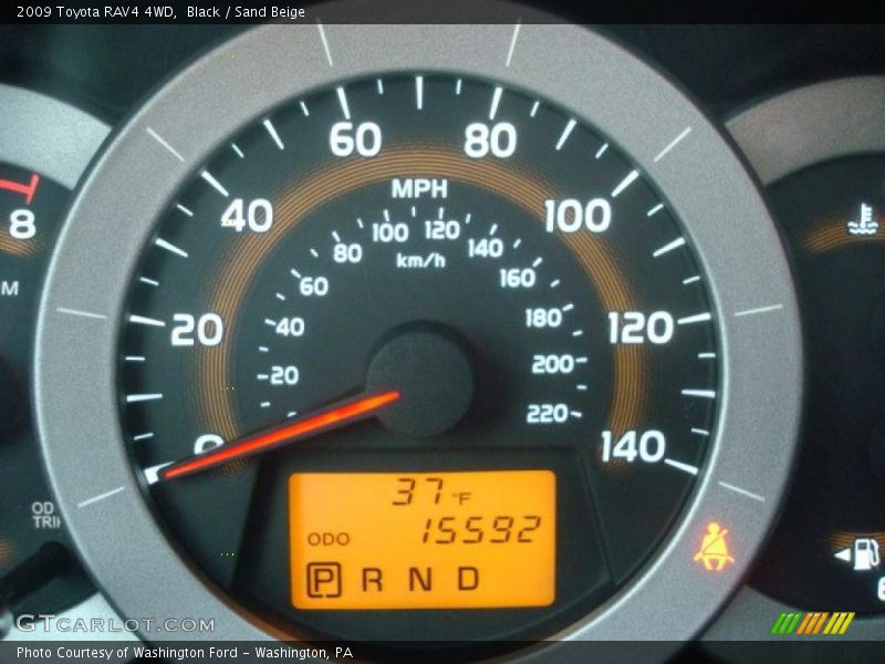 Black / Sand Beige 2009 Toyota RAV4 4WD