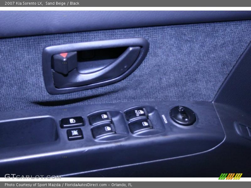 Sand Beige / Black 2007 Kia Sorento LX
