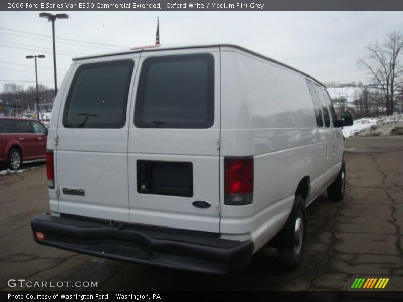 Oxford White / Medium Flint Grey 2006 Ford E Series Van E350 Commercial Extended