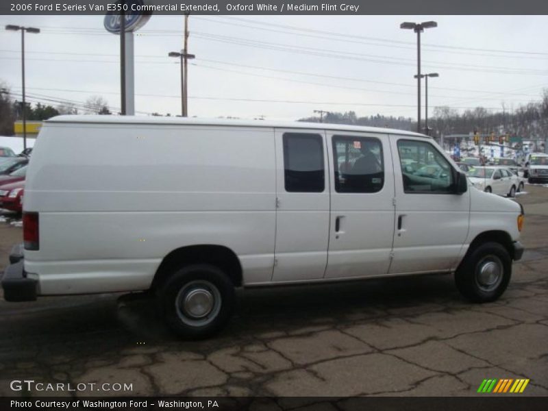 Oxford White / Medium Flint Grey 2006 Ford E Series Van E350 Commercial Extended