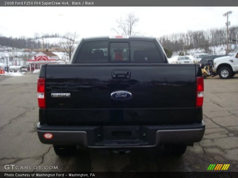Black / Black 2008 Ford F150 FX4 SuperCrew 4x4