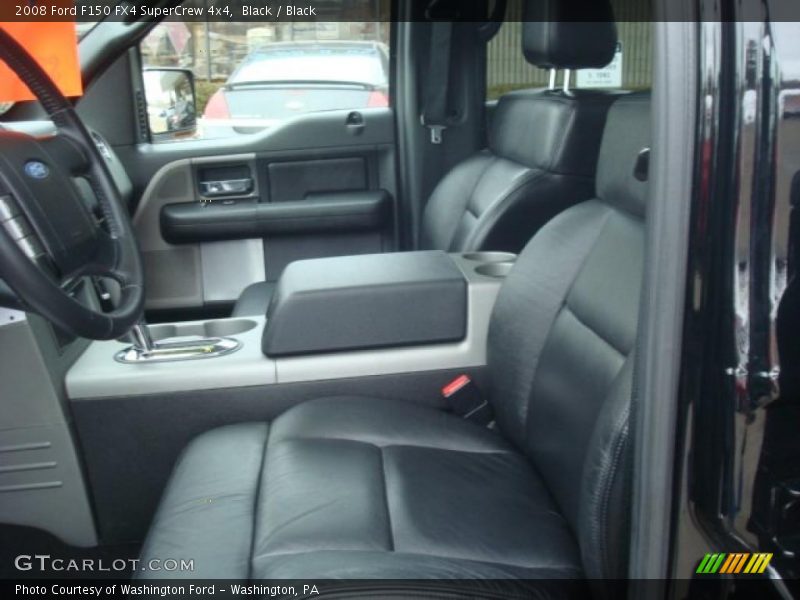 Black / Black 2008 Ford F150 FX4 SuperCrew 4x4