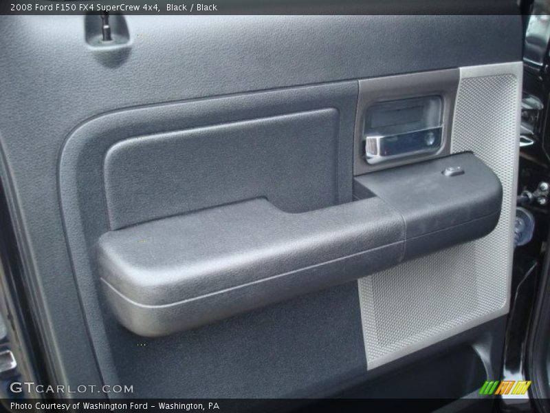 Black / Black 2008 Ford F150 FX4 SuperCrew 4x4