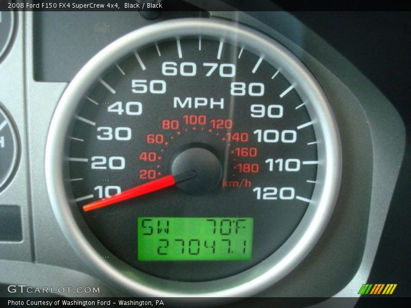 Black / Black 2008 Ford F150 FX4 SuperCrew 4x4