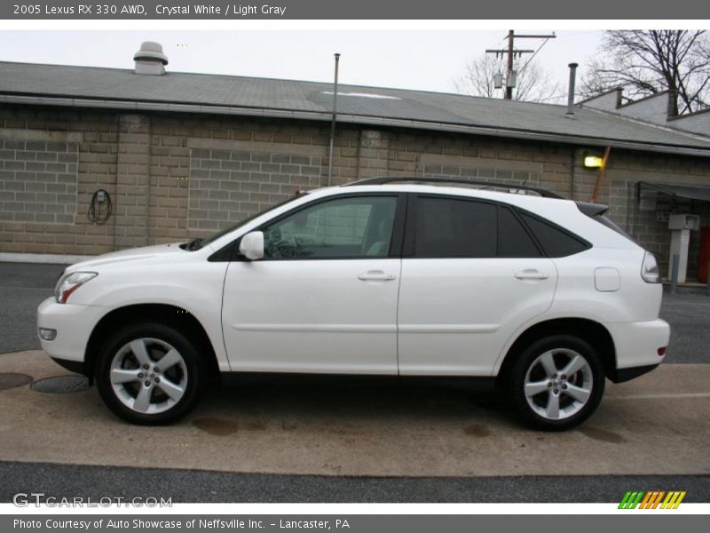 Crystal White / Light Gray 2005 Lexus RX 330 AWD