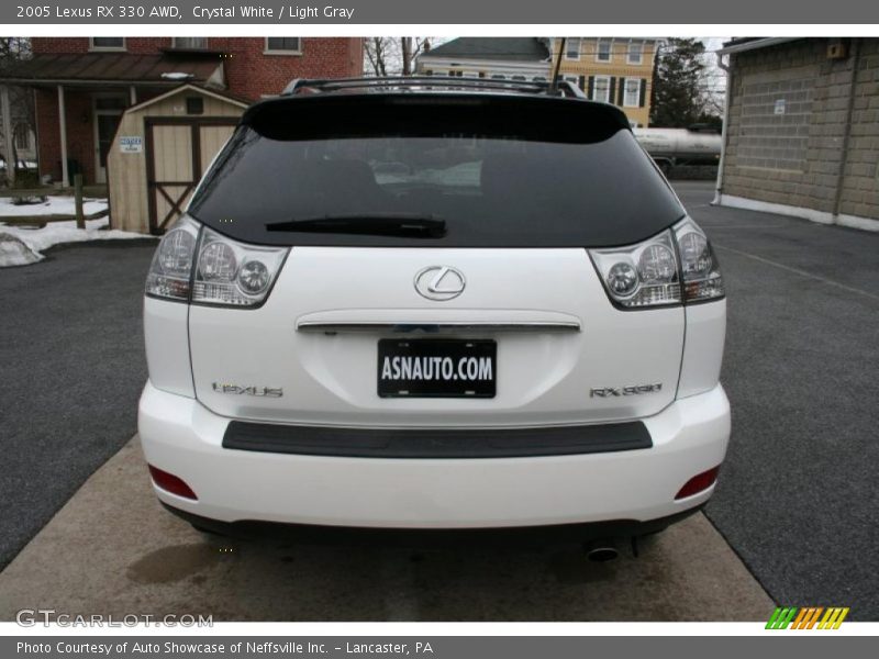 Crystal White / Light Gray 2005 Lexus RX 330 AWD