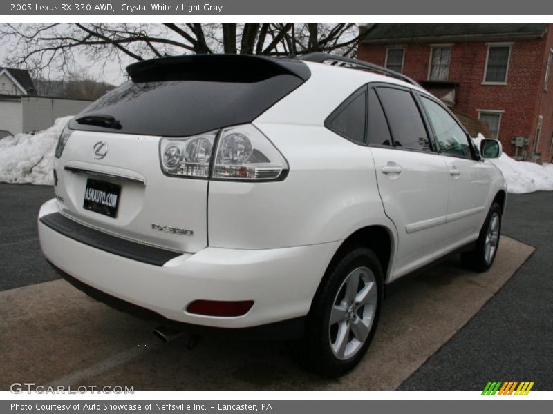 Crystal White / Light Gray 2005 Lexus RX 330 AWD