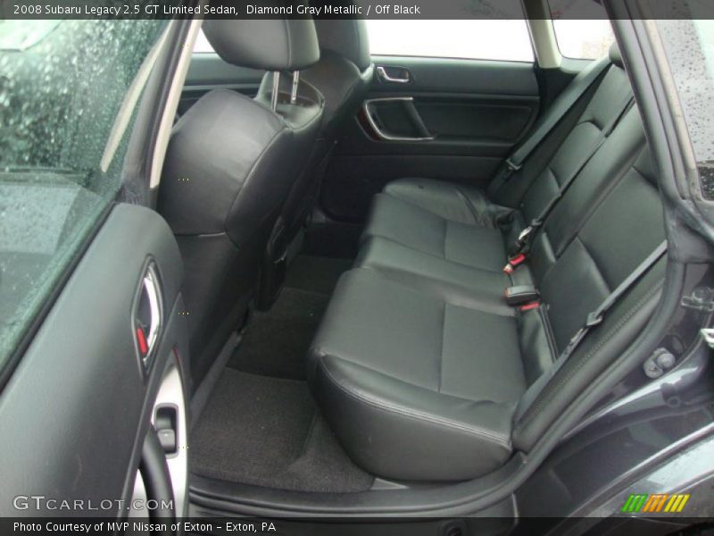 Diamond Gray Metallic / Off Black 2008 Subaru Legacy 2.5 GT Limited Sedan
