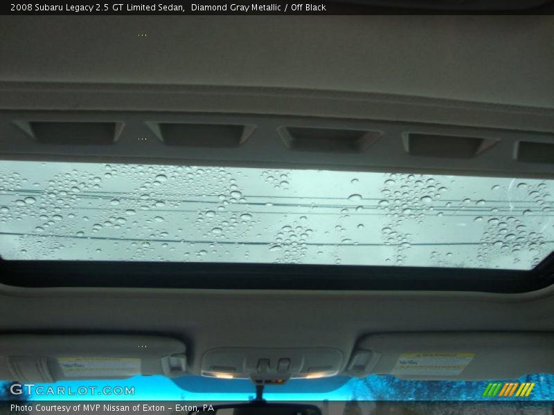 Diamond Gray Metallic / Off Black 2008 Subaru Legacy 2.5 GT Limited Sedan