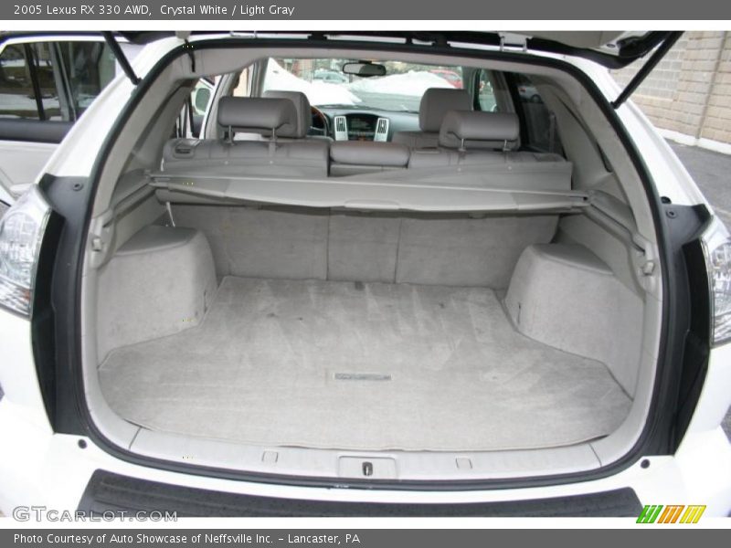 Crystal White / Light Gray 2005 Lexus RX 330 AWD