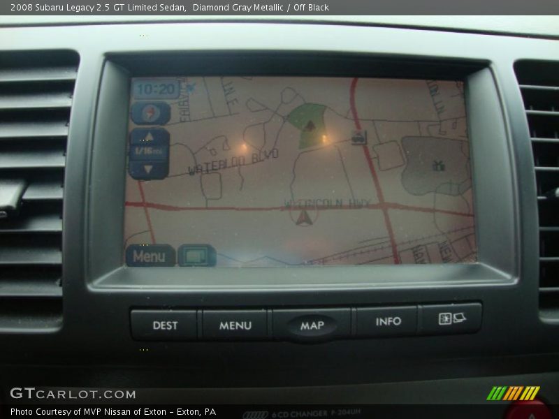 Diamond Gray Metallic / Off Black 2008 Subaru Legacy 2.5 GT Limited Sedan