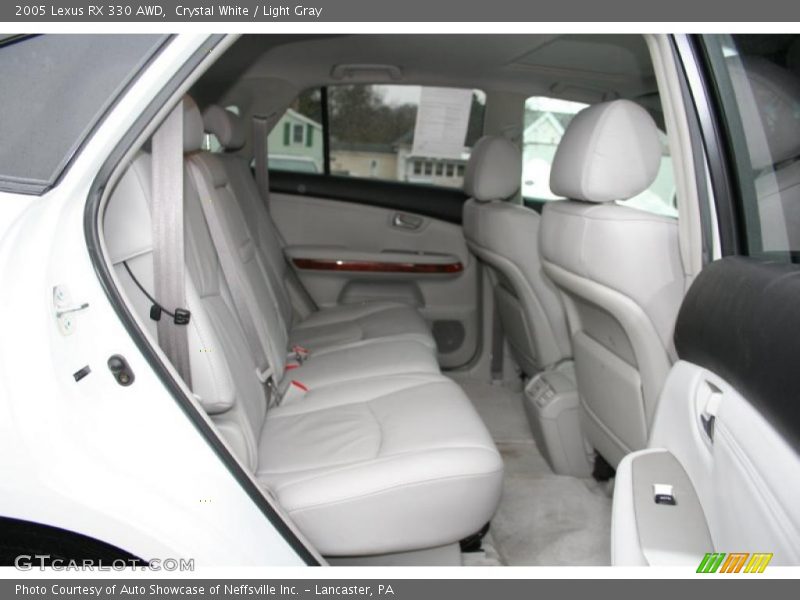 Crystal White / Light Gray 2005 Lexus RX 330 AWD