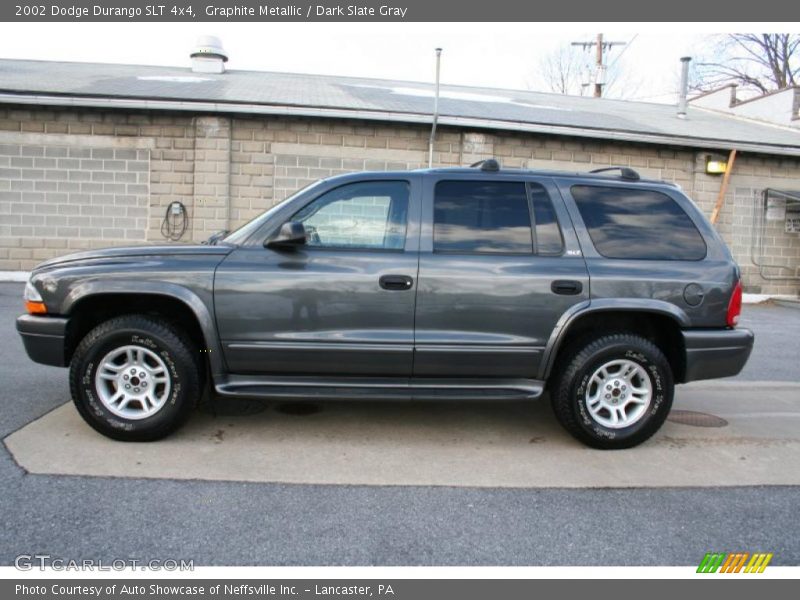 Graphite Metallic / Dark Slate Gray 2002 Dodge Durango SLT 4x4