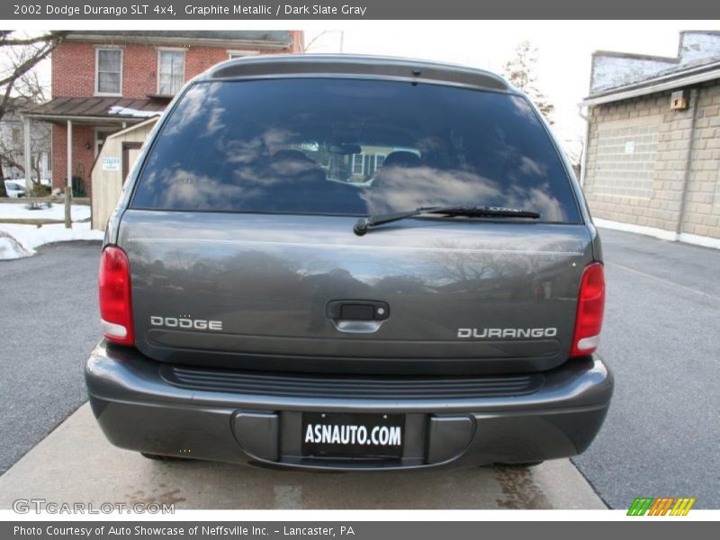 Graphite Metallic / Dark Slate Gray 2002 Dodge Durango SLT 4x4