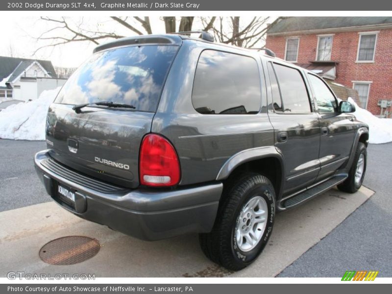 Graphite Metallic / Dark Slate Gray 2002 Dodge Durango SLT 4x4
