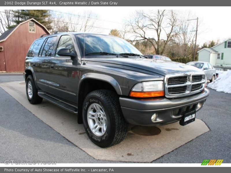 Graphite Metallic / Dark Slate Gray 2002 Dodge Durango SLT 4x4