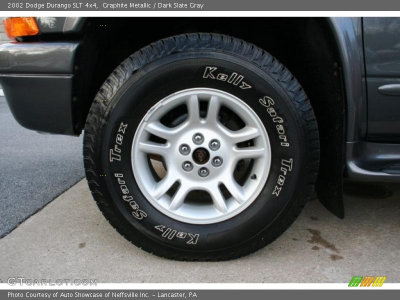 Graphite Metallic / Dark Slate Gray 2002 Dodge Durango SLT 4x4