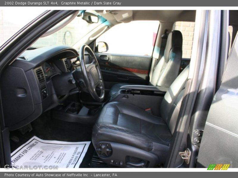 Graphite Metallic / Dark Slate Gray 2002 Dodge Durango SLT 4x4