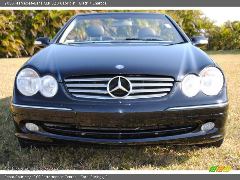Black / Charcoal 2005 Mercedes-Benz CLK 320 Cabriolet