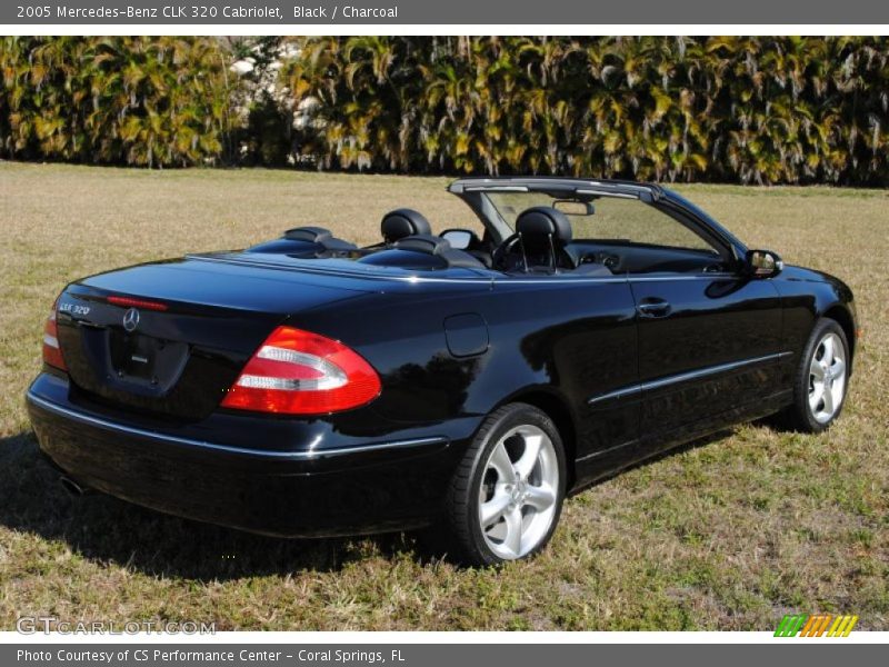 Black / Charcoal 2005 Mercedes-Benz CLK 320 Cabriolet