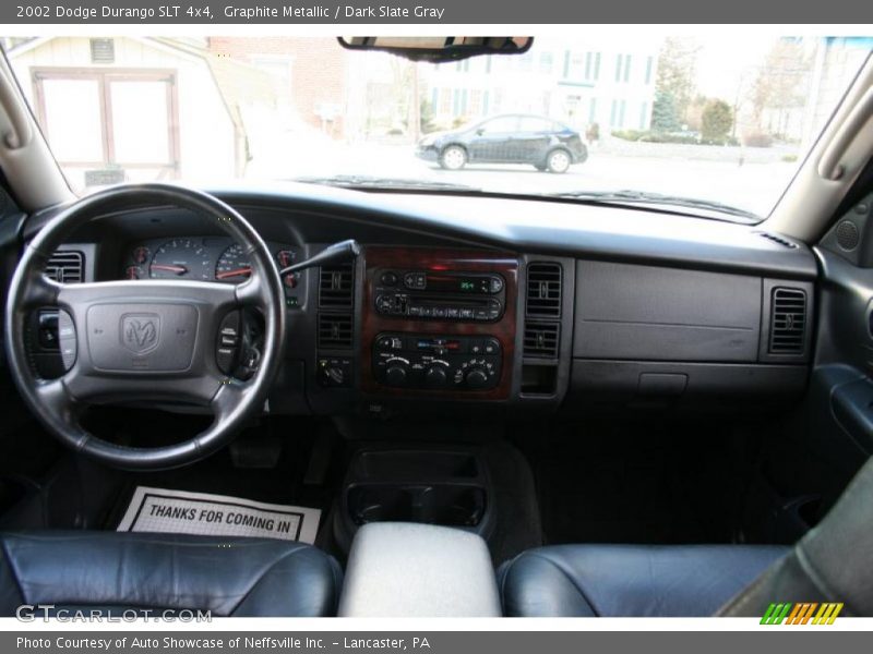 Graphite Metallic / Dark Slate Gray 2002 Dodge Durango SLT 4x4