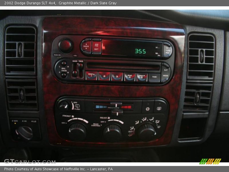 Graphite Metallic / Dark Slate Gray 2002 Dodge Durango SLT 4x4