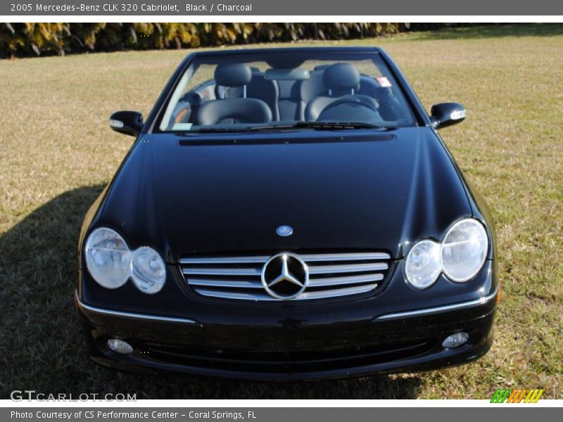 Black / Charcoal 2005 Mercedes-Benz CLK 320 Cabriolet