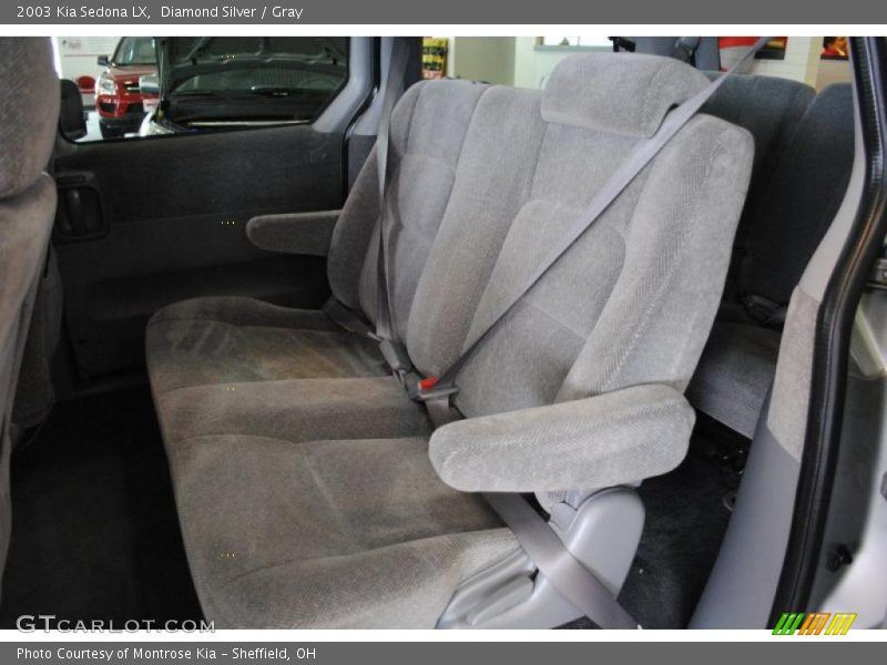 Diamond Silver / Gray 2003 Kia Sedona LX