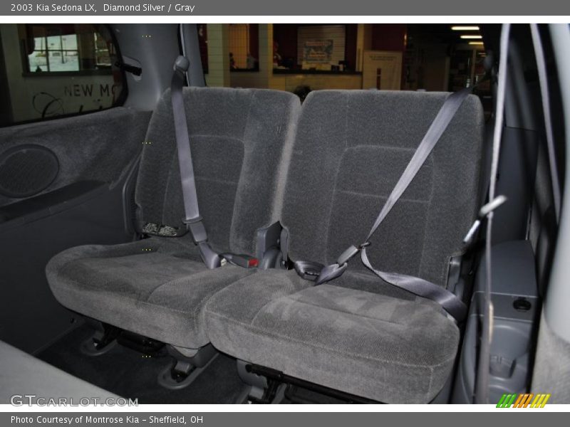 Diamond Silver / Gray 2003 Kia Sedona LX