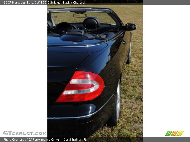 Black / Charcoal 2005 Mercedes-Benz CLK 320 Cabriolet