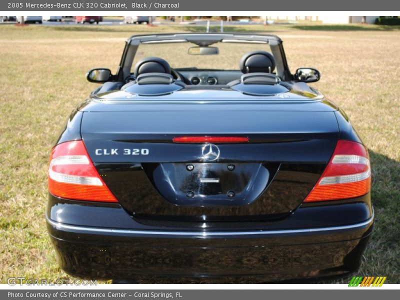Black / Charcoal 2005 Mercedes-Benz CLK 320 Cabriolet